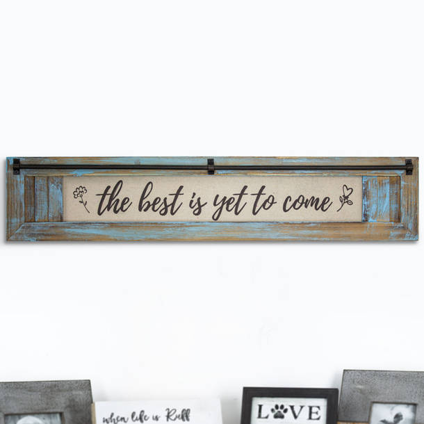 Gracie Oaks Rustic Wood Letters Sign Cutout Word Free